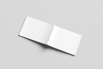 Blank book mock up ,Template for advertising or branding