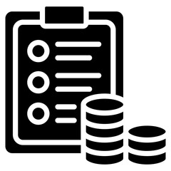 Obraz premium Budget Planning Icon