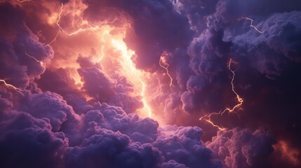 Fiery abstract flames background