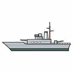 Fototapeta premium warship