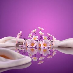 garden, blooming, hyacinth, petal, violet, peony, flora, isolated, summer, bud, macro, rose