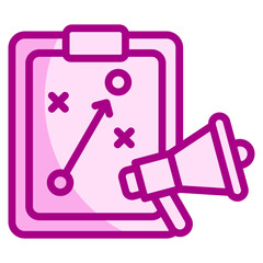 Marketing Action Plan Icon