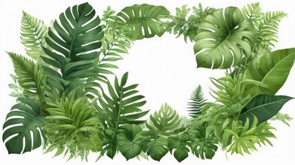 laurel wreath on white background