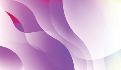 Abstract Shiny Waves. For Your Design Ad, Banner, Cover Page. Vector Illustration with Color Gradient.