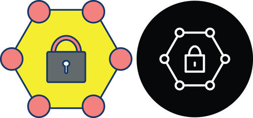 Secure Network Lock Icon Set – Cyber Security Icons
Collection of colorful network security lock icons, perfect for cyber protection, data safety, secure connection, and technology projects. Editable 