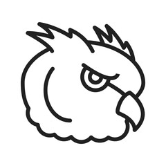 Owl icon vector image. Suitable for mobile apps, web apps and print media.