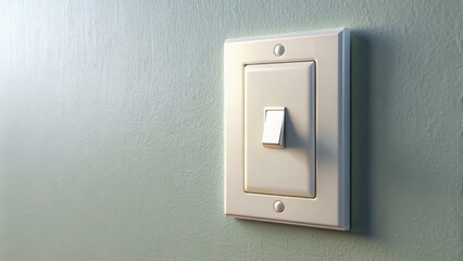 Light Switch Turned On as a Metaphor for Cost and Investment Ideas