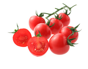 プチトマト　白バック