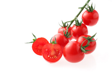 プチトマト　白バック