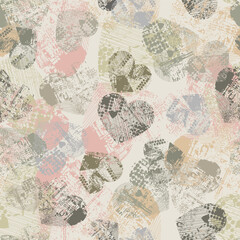 deb-902_camo hearts distressed olive pink seamless vector repeat pattern tile