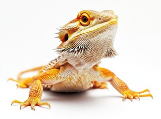 Obraz premium Close-up of a Bearded Dragon