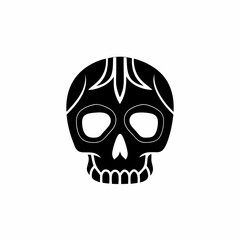 creative details Skull Icon Vector Illustration 