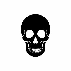 creative details Skull Icon Vector Illustration 