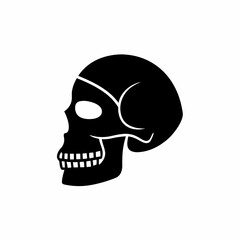 creative details Skull Icon Vector Illustration 