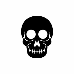 creative details Skull Icon Vector Illustration 