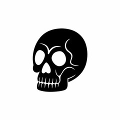 creative details Skull Icon Vector Illustration 