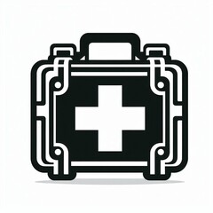first aid kit box icon
