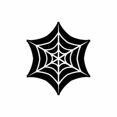 creative details Spider Web Icon Vector Illustration  