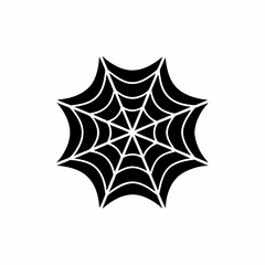 creative details Spider Web Icon Vector Illustration  