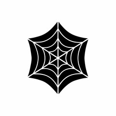 Obraz premium creative details Spider Web Icon Vector Illustration 