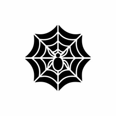 creative details Spider Web Icon Vector Illustration  