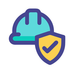 Obraz premium Safety Icon Representing Protection, Security, and Risk Prevention