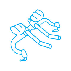Aero bicycle Icon