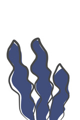 peace symbol on the blue background