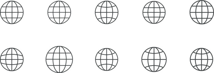 Web Icon Vector - Go to Web Icon, Web Click Icon - Flat Design