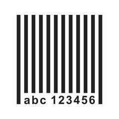 Barcode icon vector image. Suitable for mobile apps, web apps and print media.