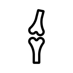Bones icon vector image. Suitable for mobile apps, web apps and print media.