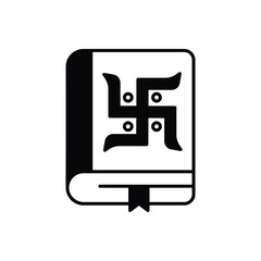 Book  icon vector stock illustration