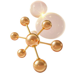 3d render of molecule