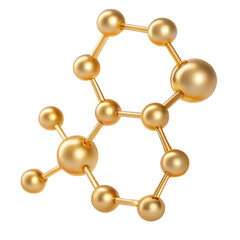 3d render of molecule
