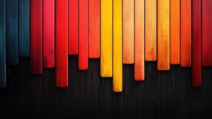 Fototapeta premium A music album cover featuring only a barcode as the design