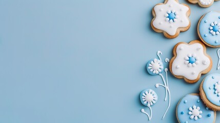 Father's Day Cookie Background: Conveying the Exquisite and Profound Gratitude to Father with the Sweetness of Cookies