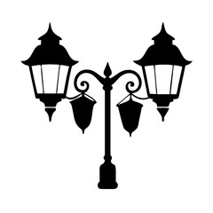 outdoor lights icon, outdoor lights silhouette vector illustration-simple silhouette illustration of outdoor lights, perfect for outdoor lights logos and icons