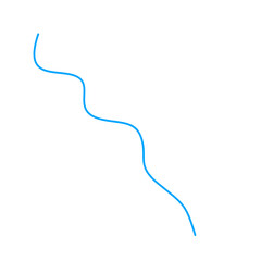 Blue Thread Illustration