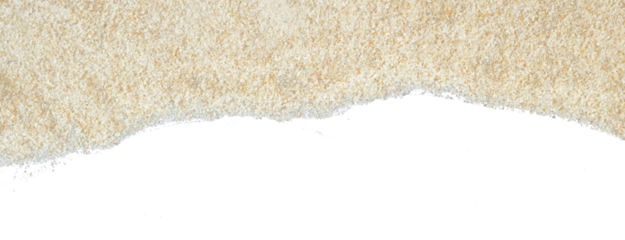 desert sand expanse border isolated