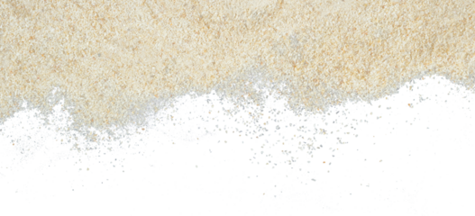 beach sand border isolated element