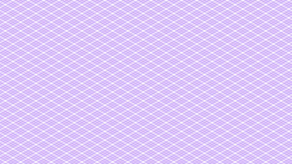 Purple and white seamless pattern with geometric shapes. Plaid textured check vector background. 