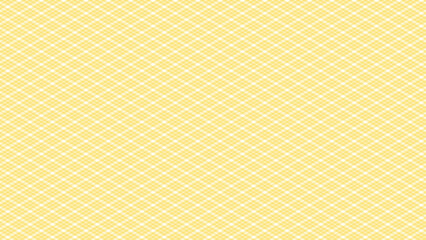 Yellow and white seamless pattern with geometric shapes. Plaid textured check vector background. 