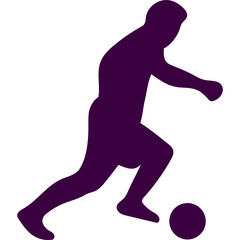 Football Player Silhouette