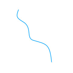 Blue Thread Illustration