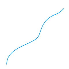 Blue Thread Illustration