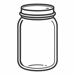 glass jar with red caviar