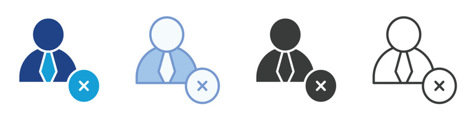 Cancel Icons Collection – Multiple Vector Styles Icons