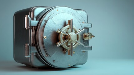 Wall clock featuring a unique design and rotating elements representing the passage of time under stress