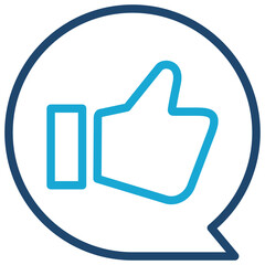 Obraz premium Testimonials Icon