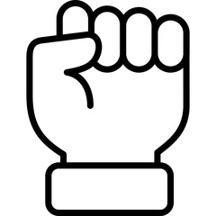 hand fist icon